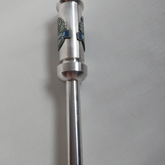 LARGE Retro Steam Whistle Tap Handle Aluminum - Picture 3 of 6